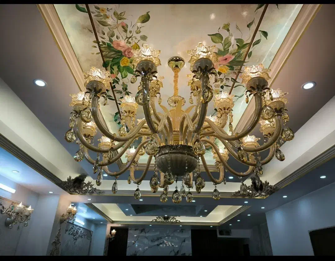 نصب لوستر|لوستر و چراغ آویز|ساوه, |دیوار