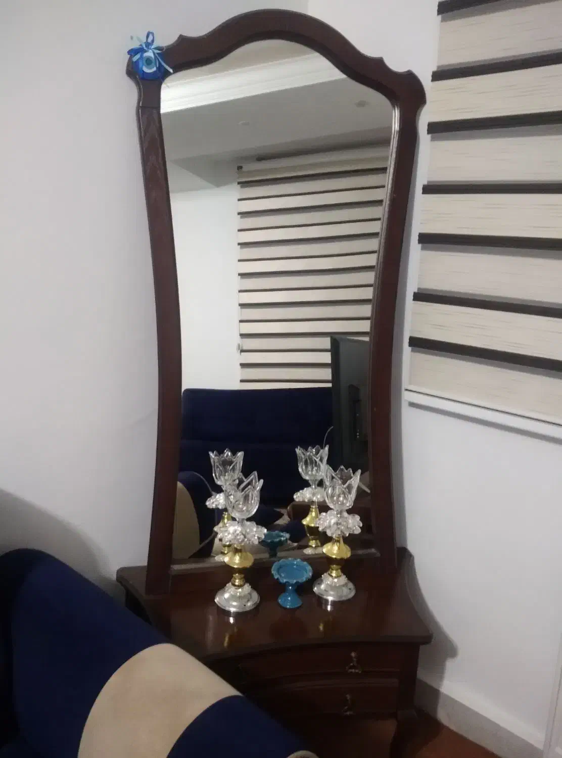 اینه کنسول و شمعدان|بوفه، ویترین، کنسول|قروه, |دیوار