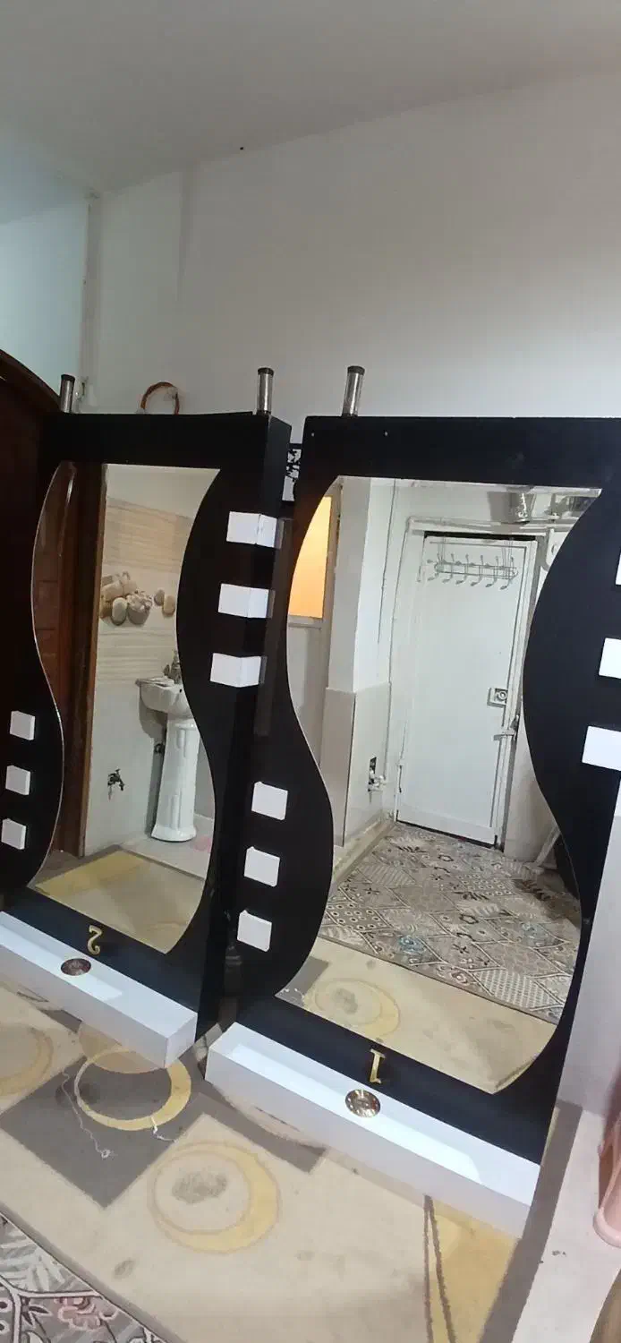 آینه آرایشگاه|آرایشگاه و سالن‌های زیبایی|مشهد, شهید قربانی|دیوار