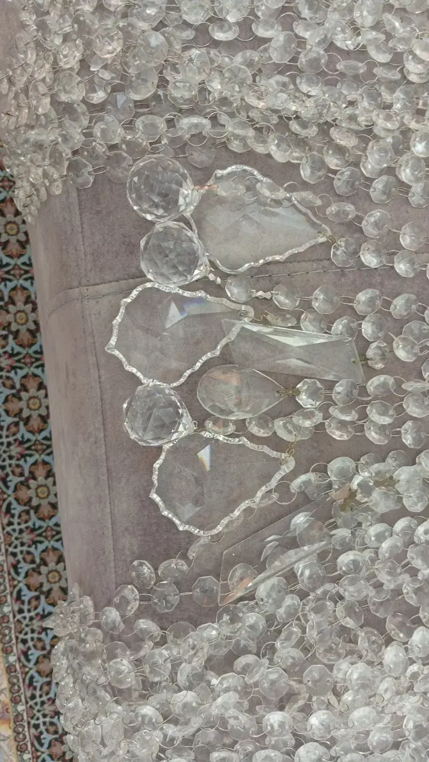 ریسه کریستال|لوستر و چراغ آویز|کرج, ساماندهی|دیوار