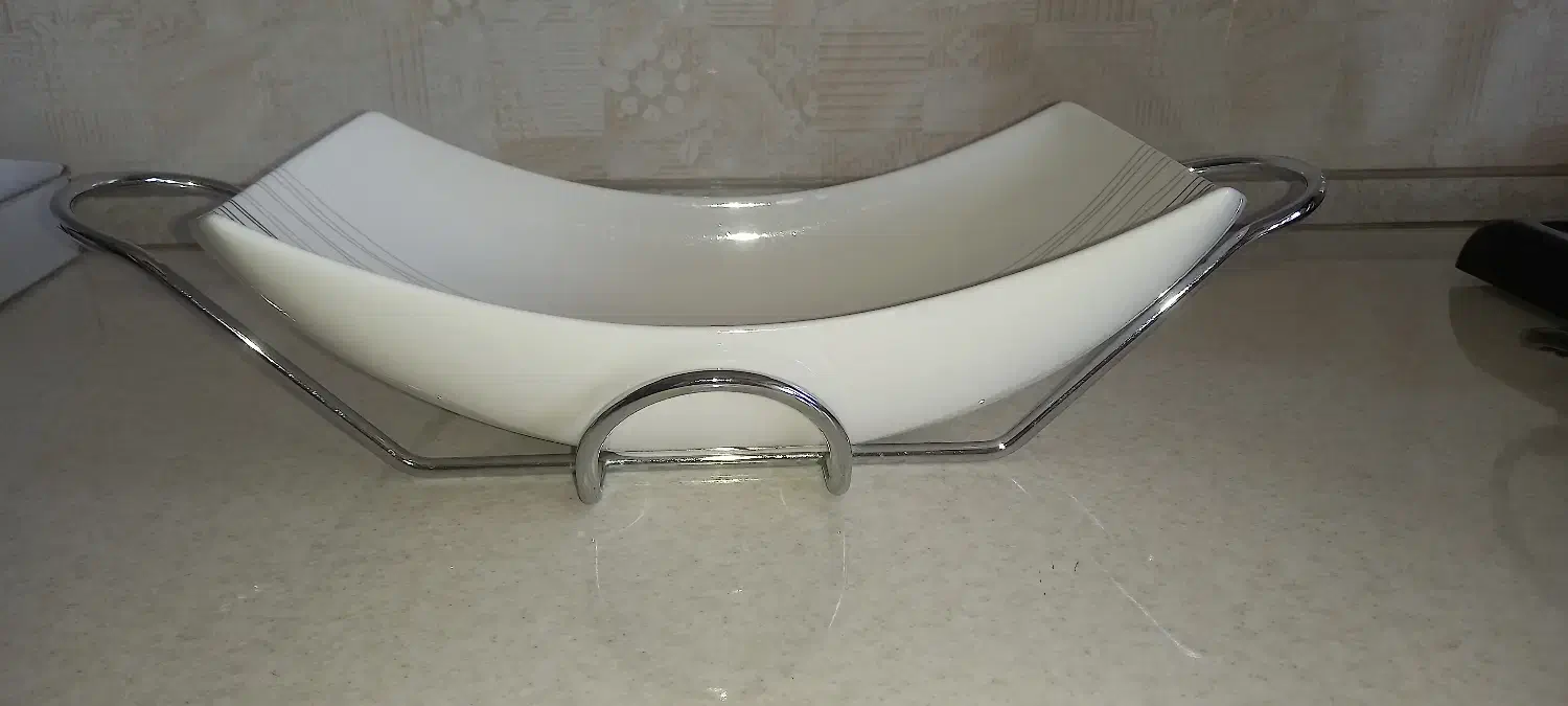 میوه خوری با پایه استیل|ظروف سرو و پذیرایی|سمنان, |دیوار