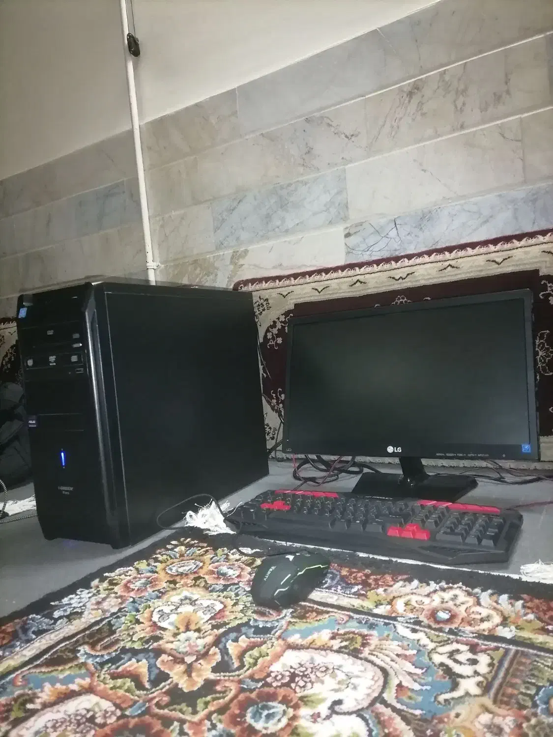 سیستم کامپیوتر قوی 4هسته ای|رایانه رومیزی|قم, دروازه چوبی|دیوار