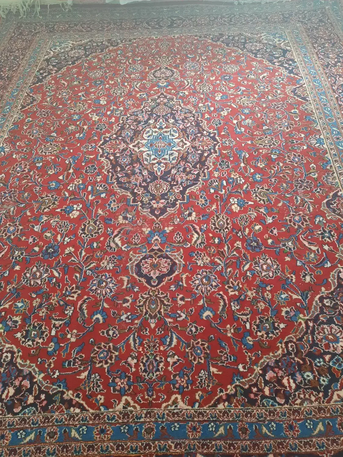 فرش دستباف ۱۲متری|فرش|کرمانشاه, |دیوار