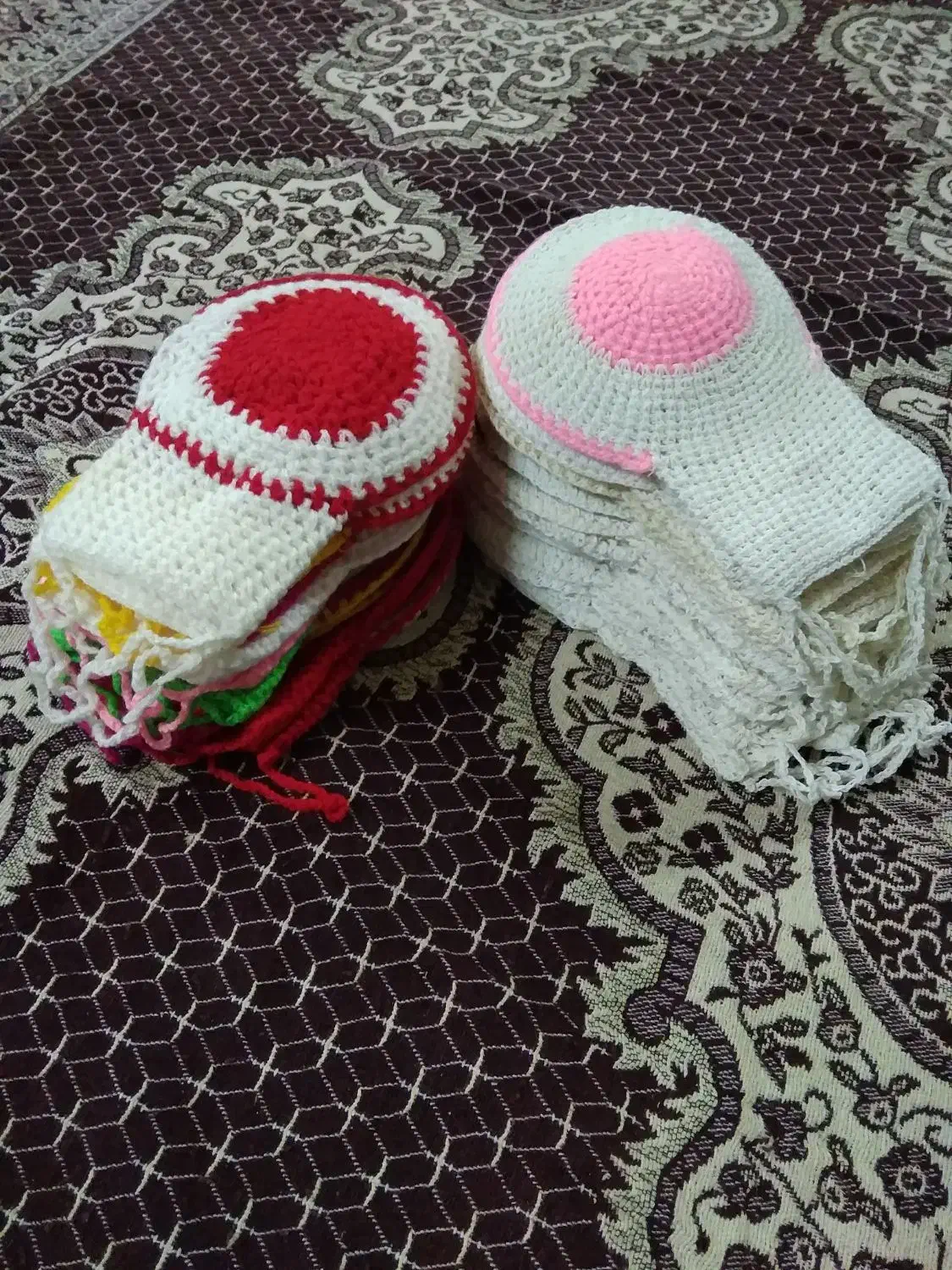 لیف‌حمام‌نونولیف‌نخی‌دونه‌‌30لیف‌کاموایی‌دونه‌50|لوازم حمام|قم, هنرستان|دیوار