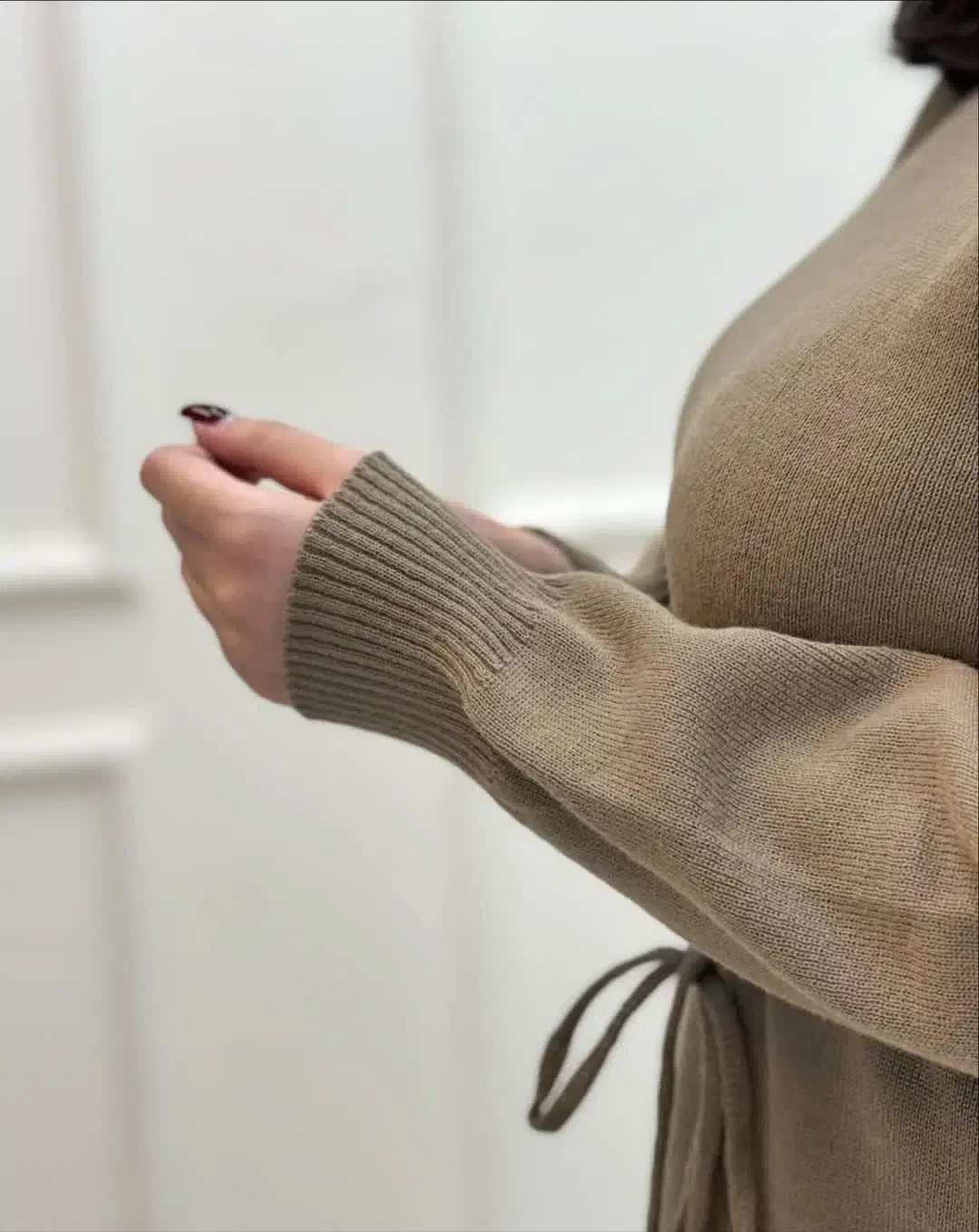 بافت بلند همراه کمربند باریک|لباس|فولادشهر, B4|دیوار