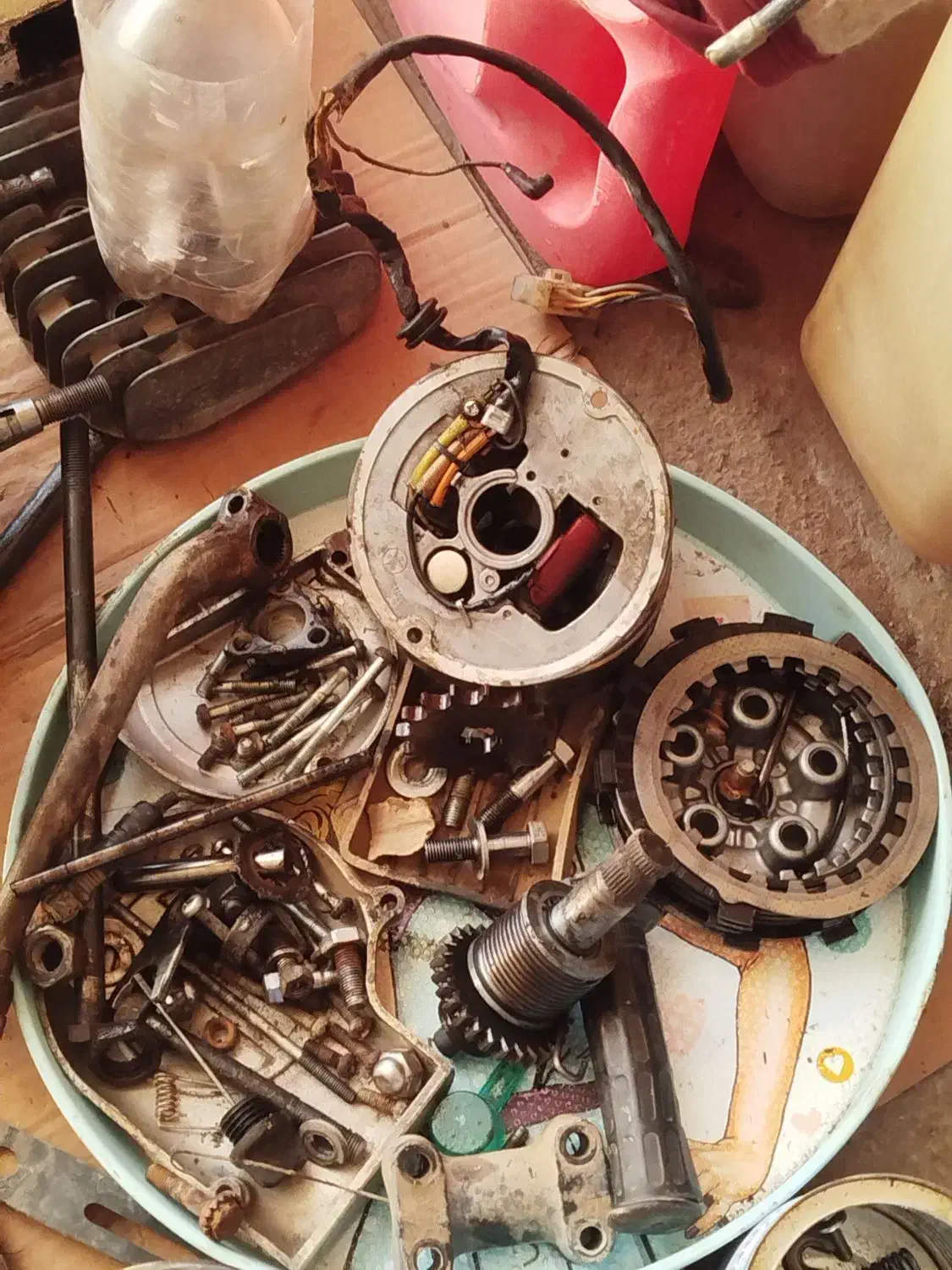 لوازم موتور یاماها 125|قطعات یدکی و لوازم جانبی|سیمین شهر, |دیوار