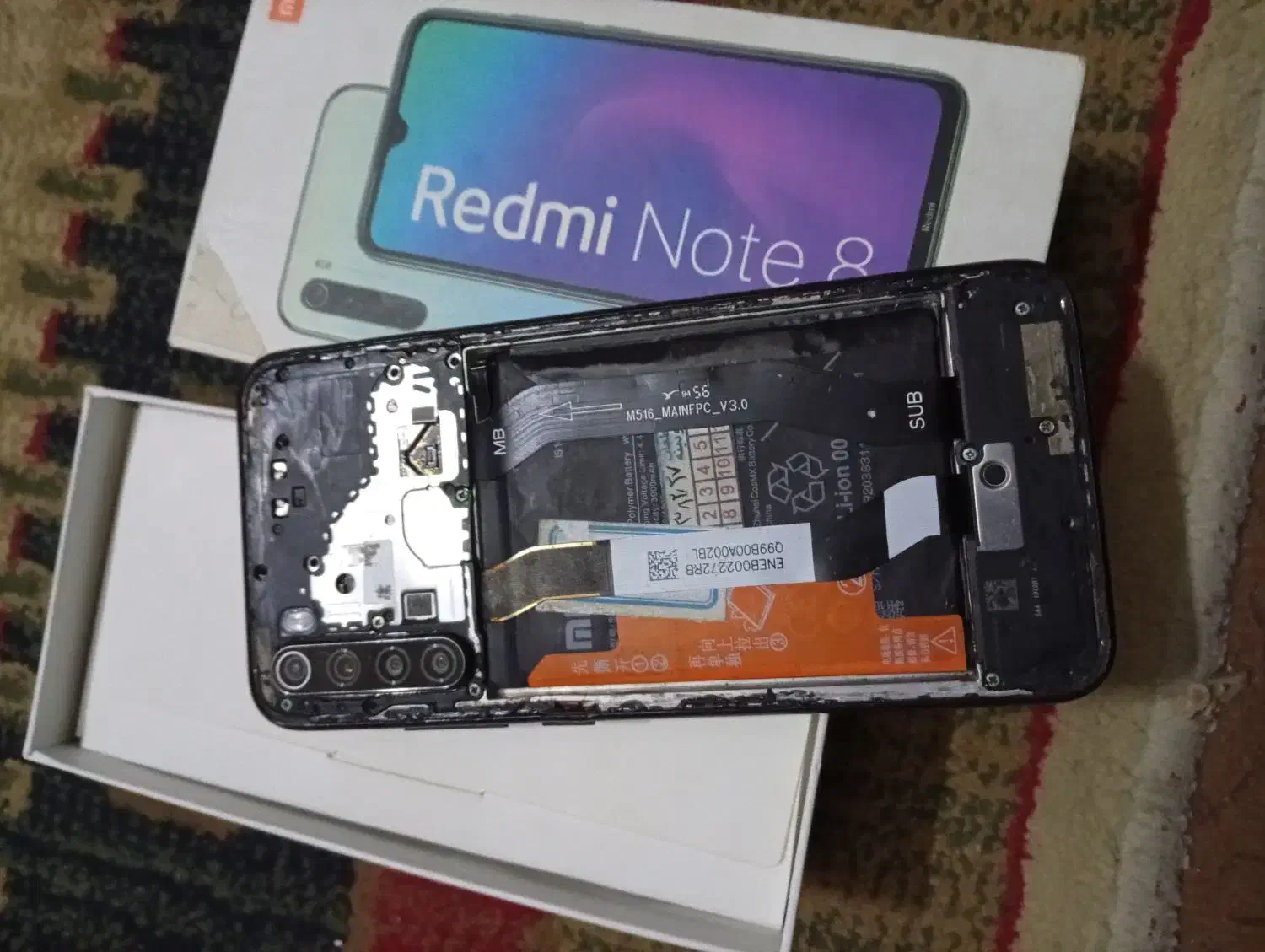 گوشی شایومی نوت8|موبایل|زابل, |دیوار