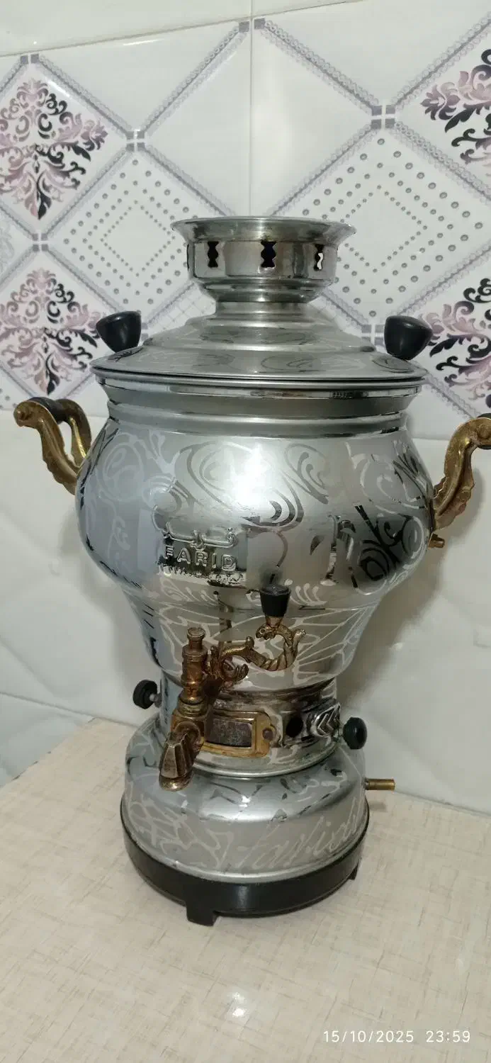 سماور گازی|سماور، چایساز، قهوهساز|الیگودرز, |دیوار