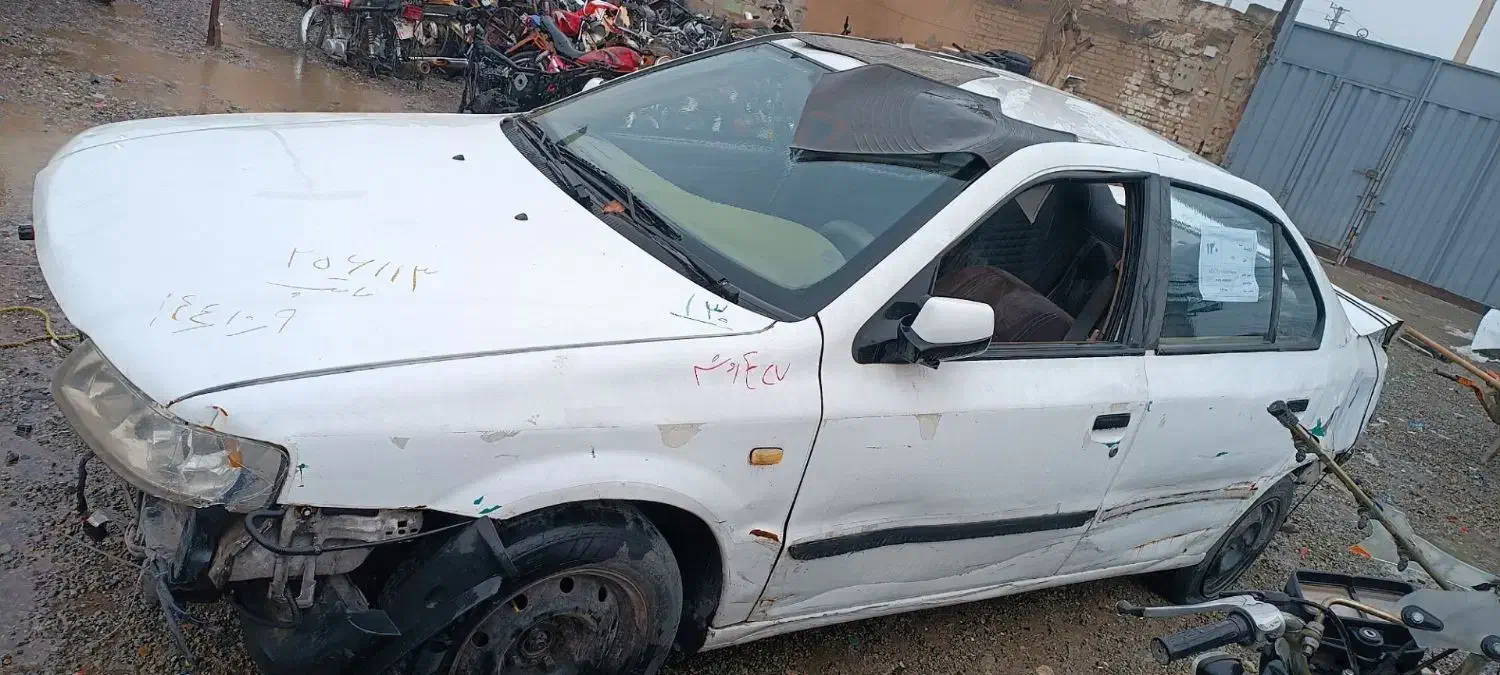 سمند تصادفی ef7مدل 96|خودرو سواری و وانت|ایلام, |دیوار