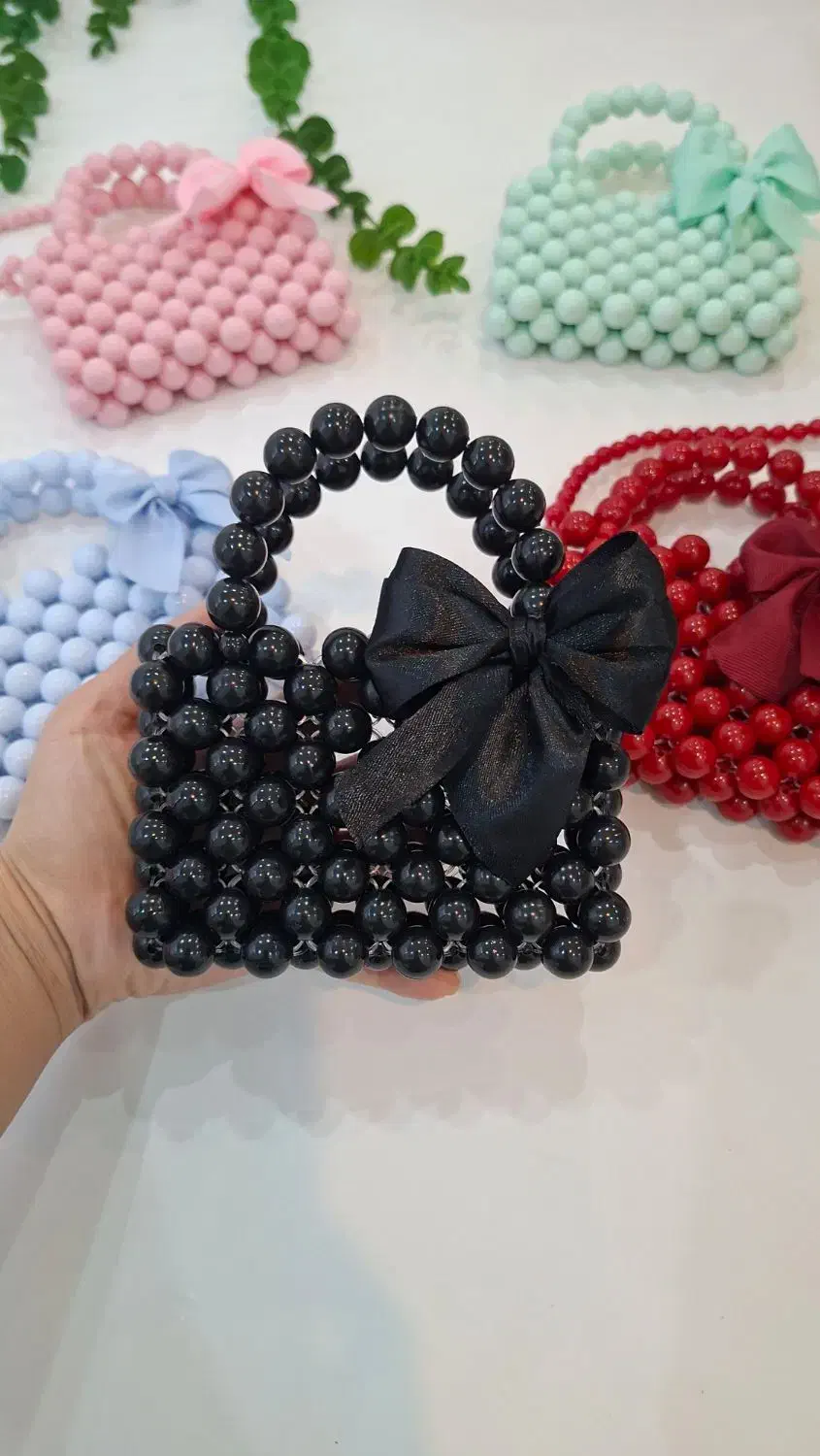 مینی بگ مرواریدی زنانه، رنگ‌بندی متنوع|کیف، کفش، کمربند|مهاباد (آذربایجان غربی), |دیوار