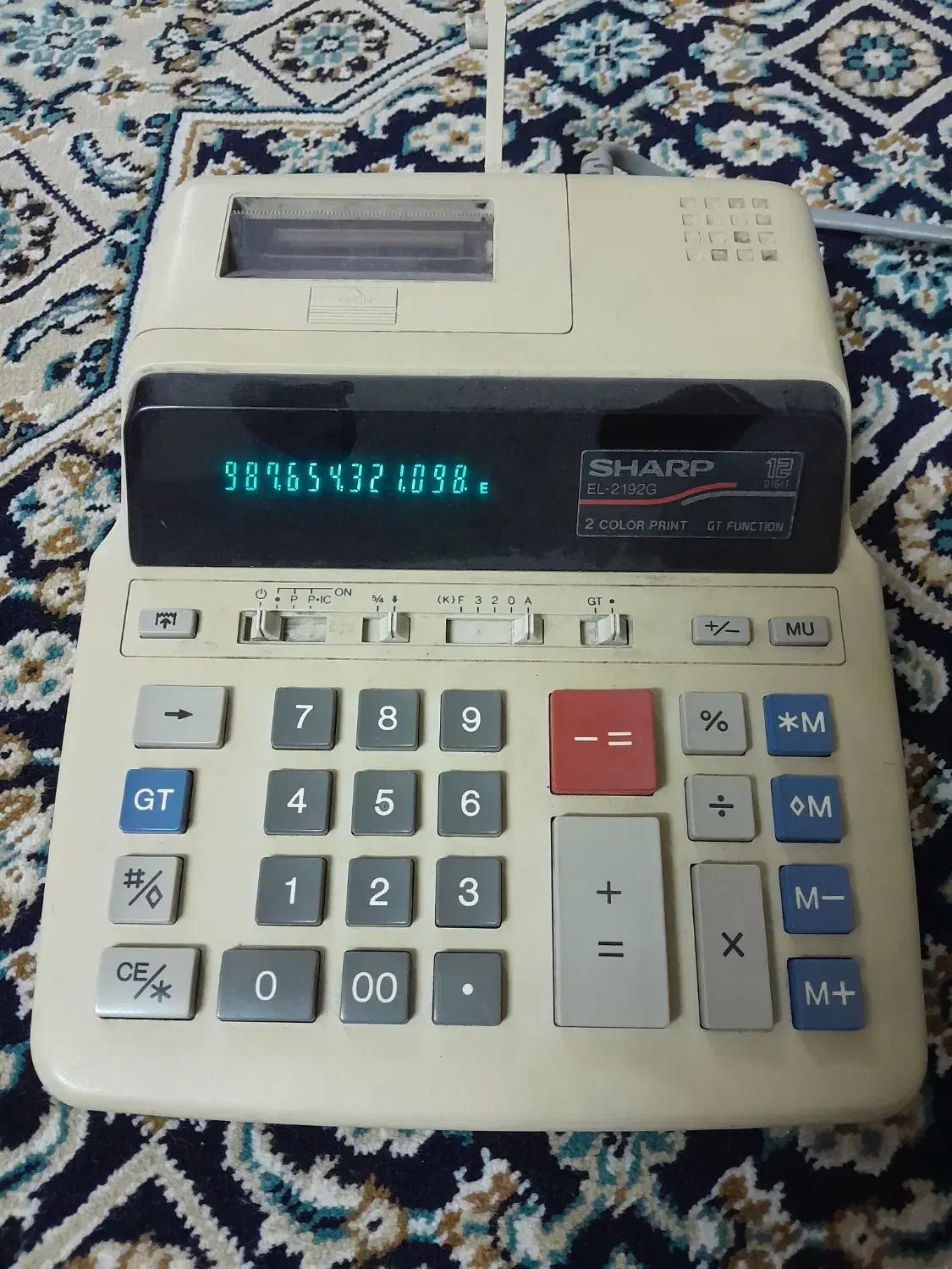 ماشین حساب شارپ ژاپن|کلکسیون اشیاء عتیقه|ری, دیلمان|دیوار