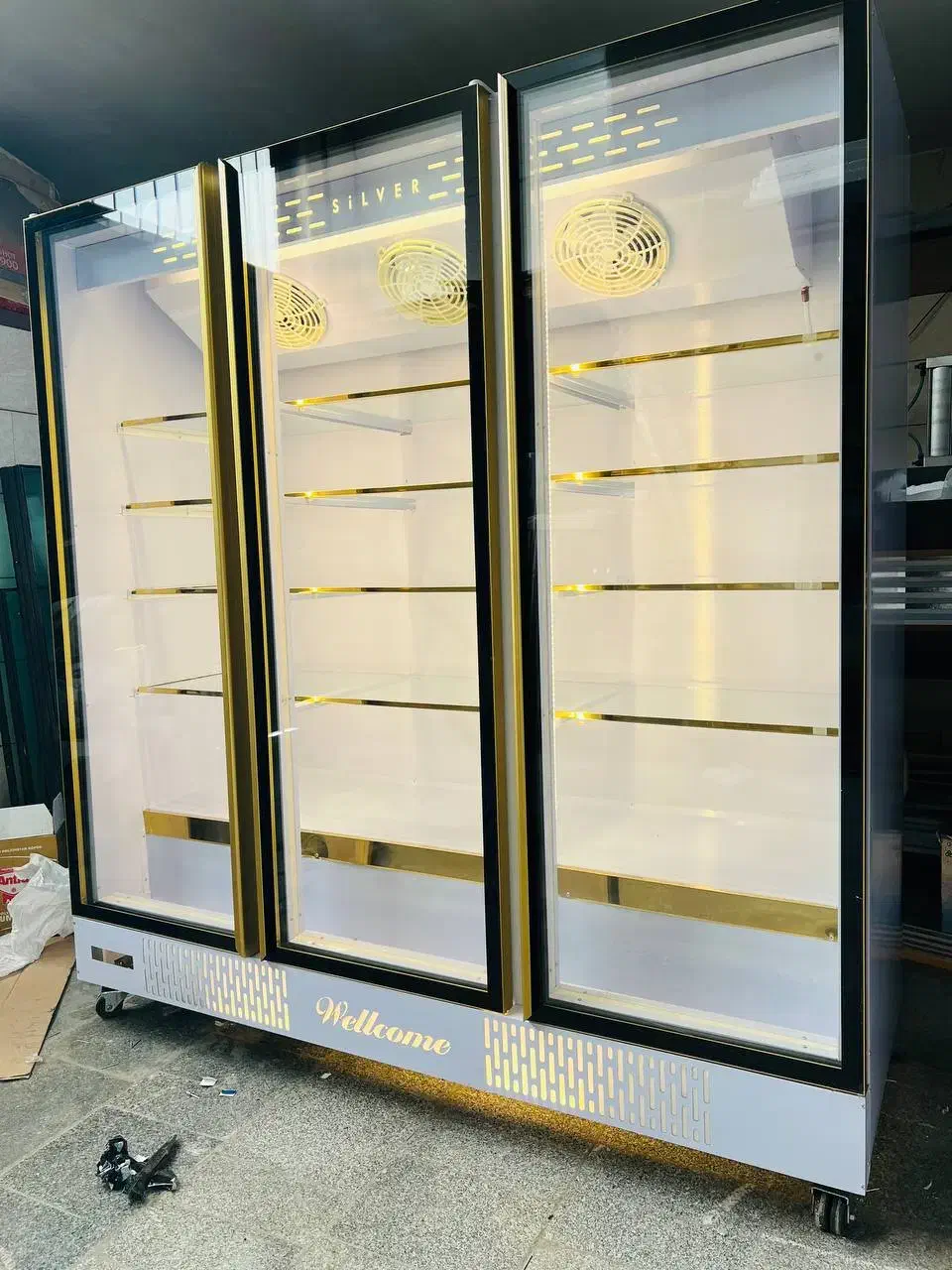 یخچال ایستاده سوپری در دو رنگ|فروشگاه و مغازه|مشهد, حضرت حجت|دیوار