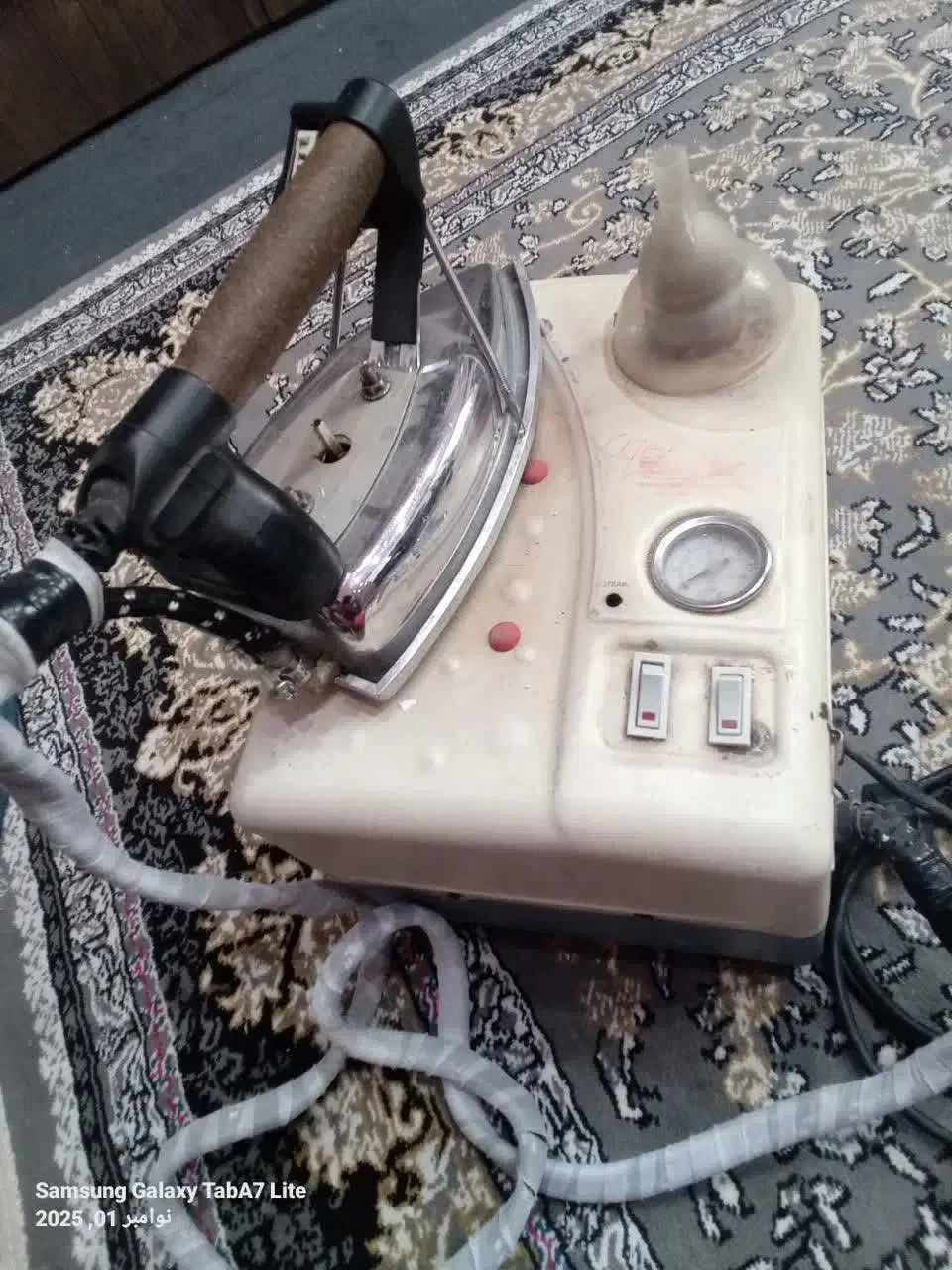 اتو بخار سیلور مگنتی همراه با اتو سرد|اتو و لوازم اتو|اراک, |دیوار