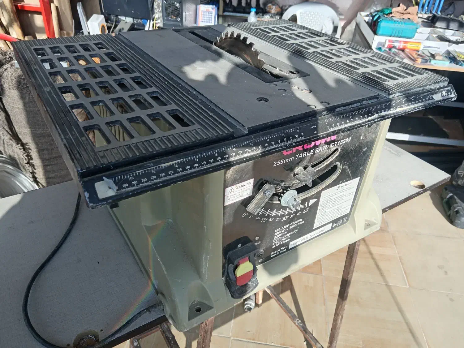 دستگا برش رو میزی کراون مدل ct15209|ابزارآلات|بانه, |دیوار