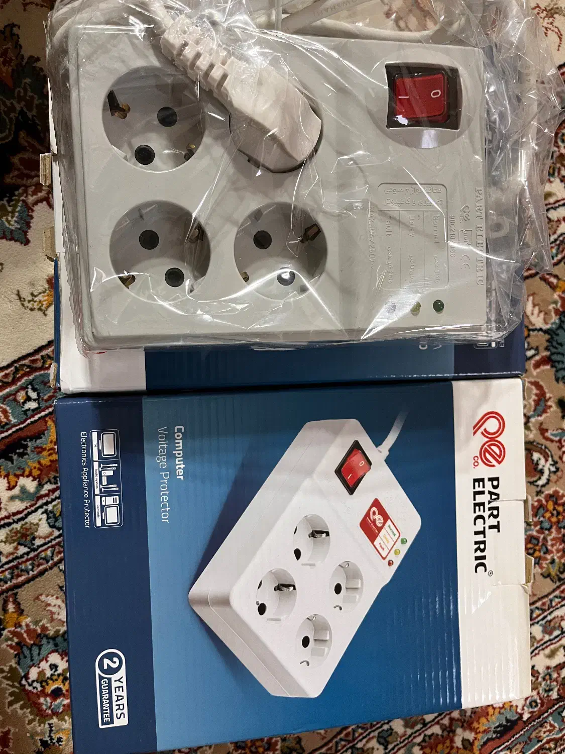 محافظ برق پارت الکتریک|سایر لوازم برقی|بجنورد, |دیوار