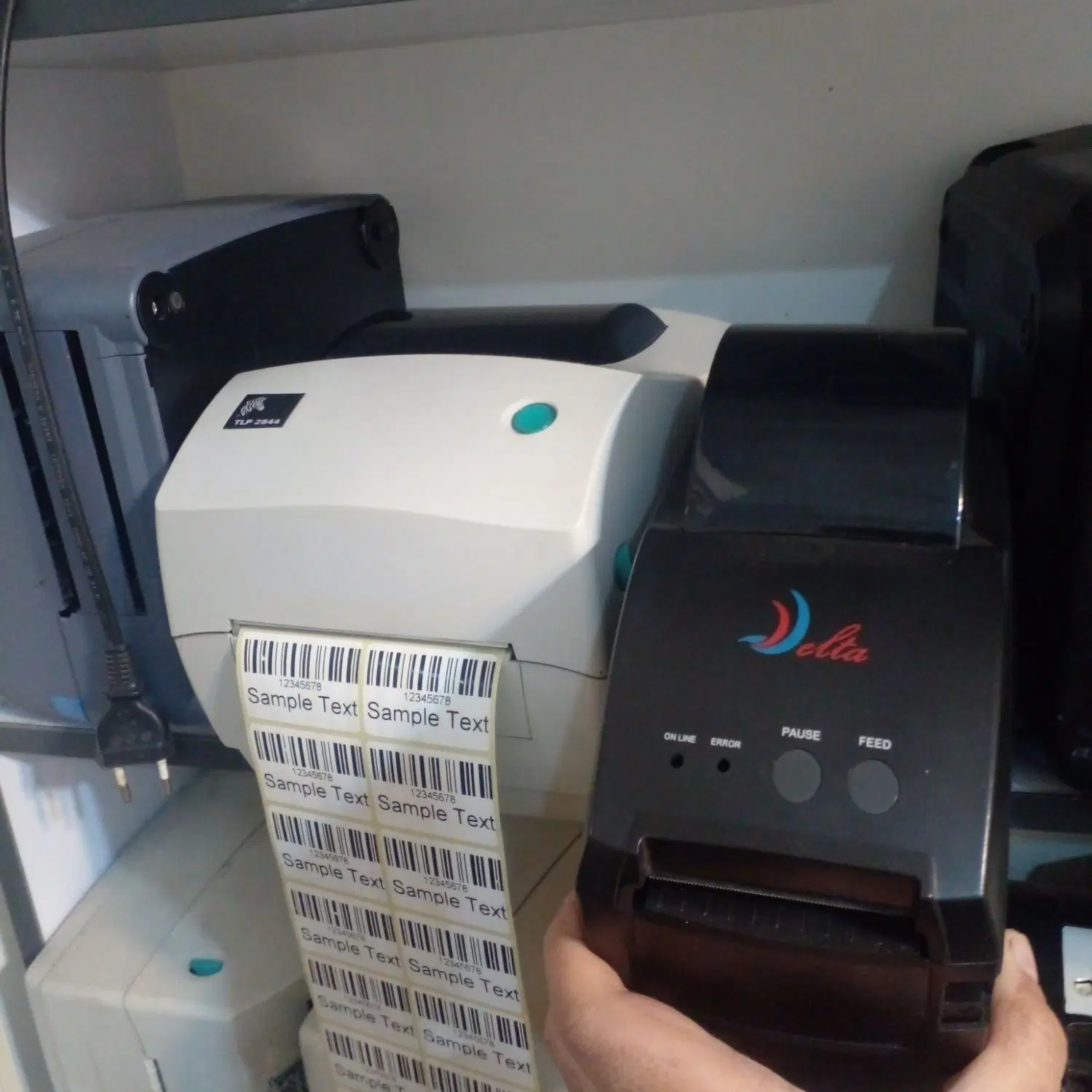 لیبل پرینتر زبرا tlp 2844 بارکد خوان پستی فیش زن|پرینتر، اسکنر، کپی، فکس|تهران, سهروردی|دیوار