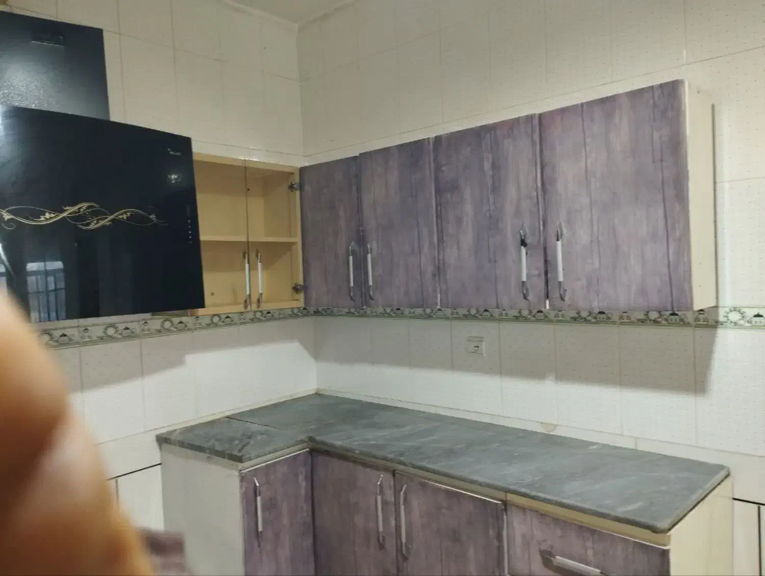 کابینت در حد نو|آب‌چکان و نظم‌دهنده ظروف|دزفول, |دیوار