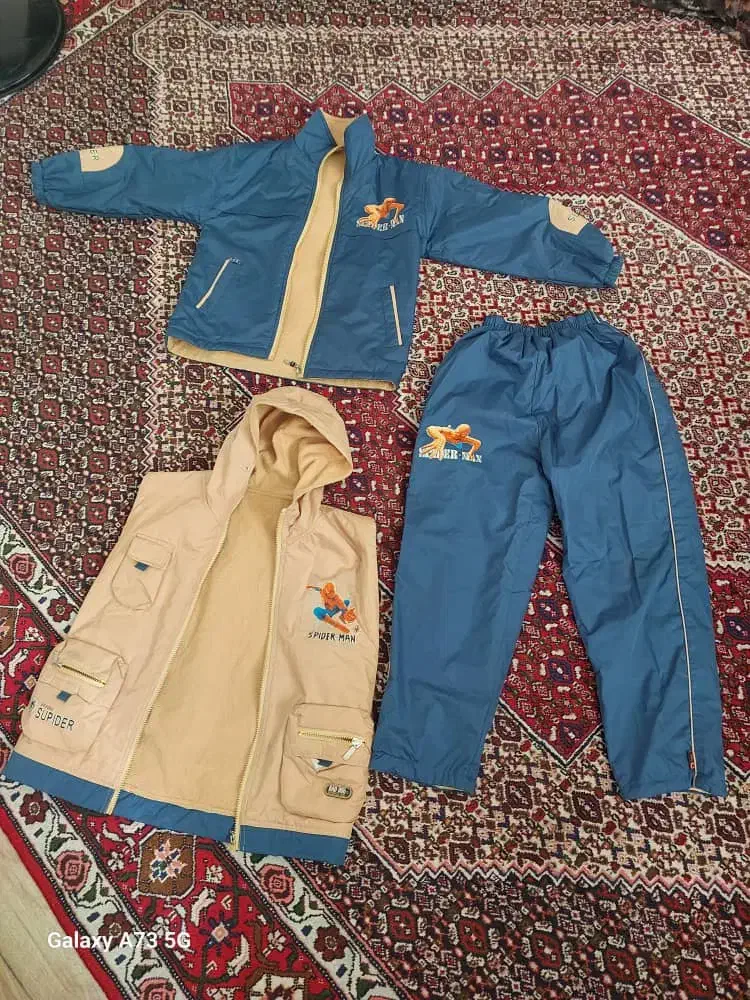 کاپشن وجلدوشلوار پسرانه خارجی|کفش و لباس بچه|مشهد, سجاد شهر|دیوار