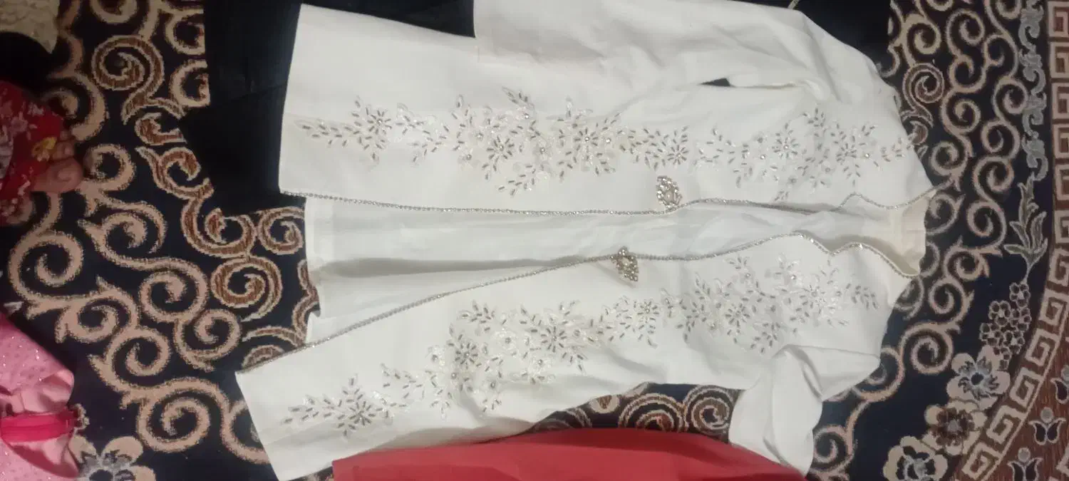 ژاکت سفید مجلسی|لباس|اهواز, شهرک اکباتان|دیوار