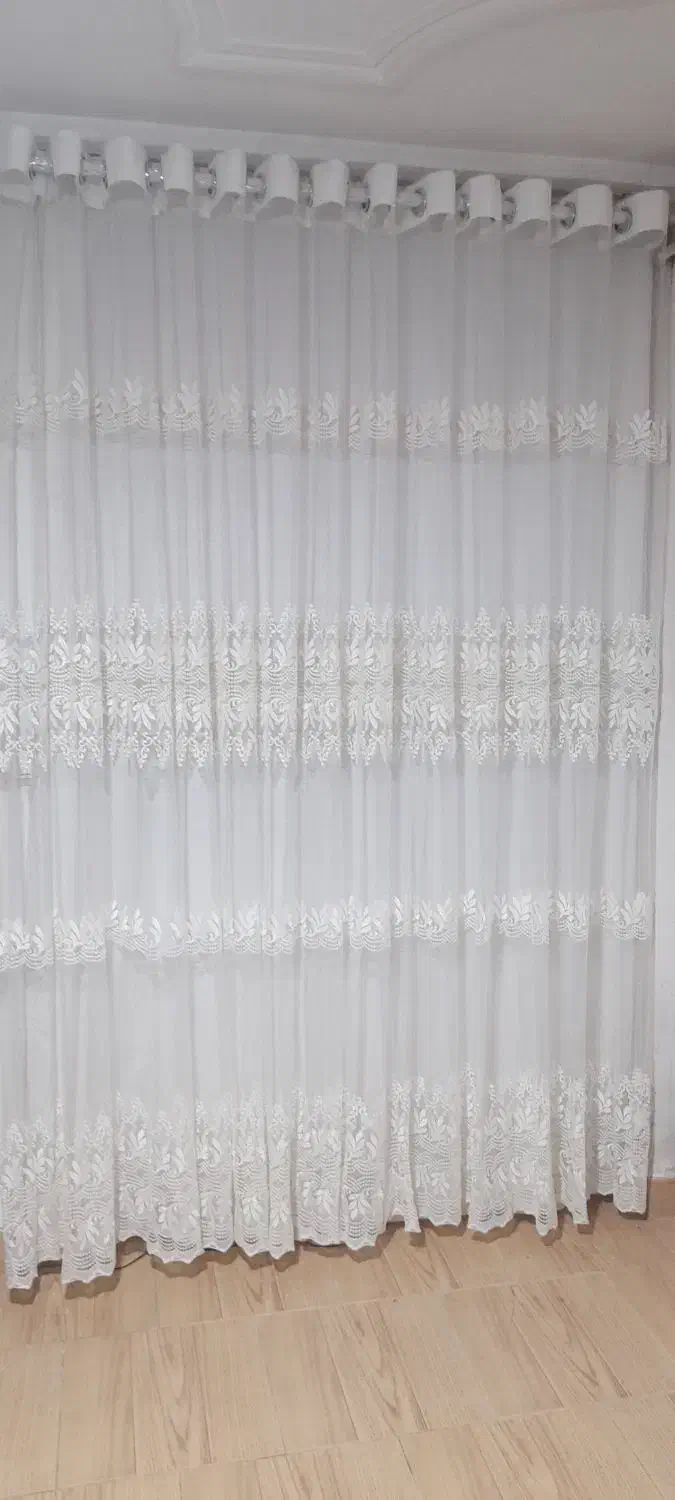 پرده دو تا پانچ نوی نو دوتا با هم ۱۰ متر|پرده، رانر، رومیزی|لاهیجان, طالقانی|دیوار