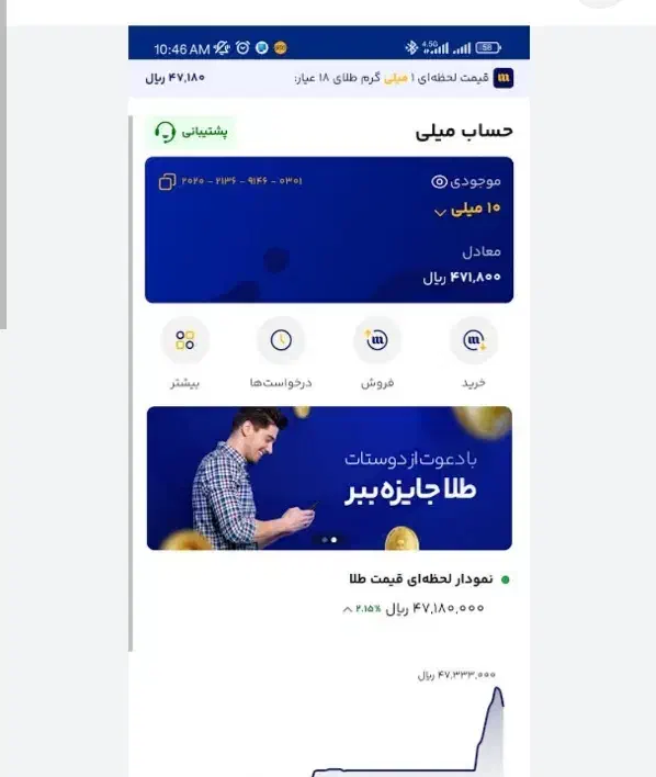 جایزه فوری برای کاربران جدید میلی|کارت هدیه و تخفیف|خرمشهر, |دیوار