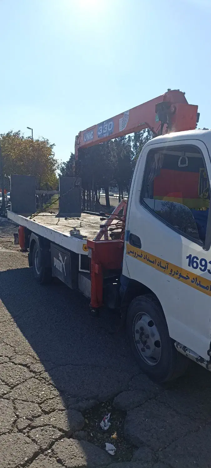 جرثقیل . خودروبر.یدک کش.امداد خودرو|خدمات حمل و نقل|قزوین, |دیوار