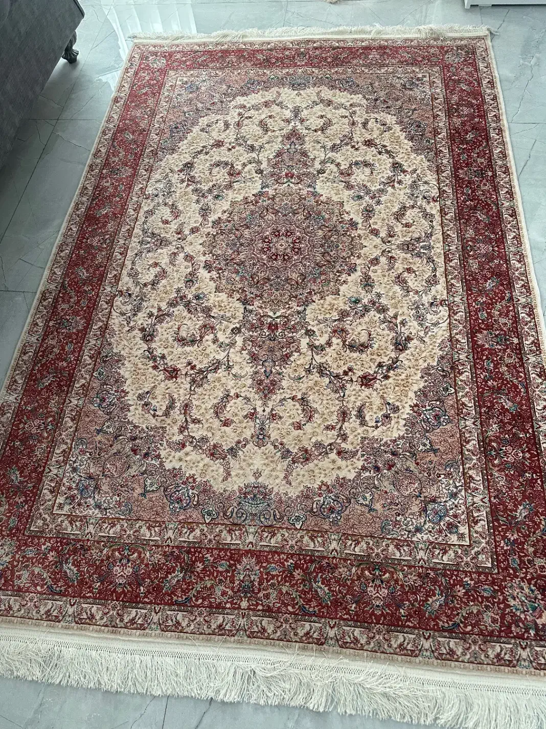 فرش ماشینی ابریشم|فرش|همدان, |دیوار