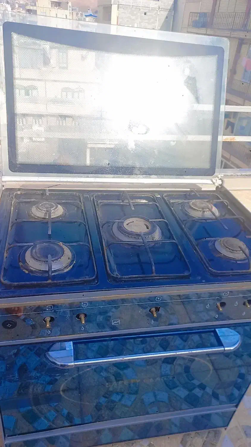 گاز پنج شعله بدون مشکل|اجاق گاز و لوازم برقی پختوپز|جوانرود, |دیوار