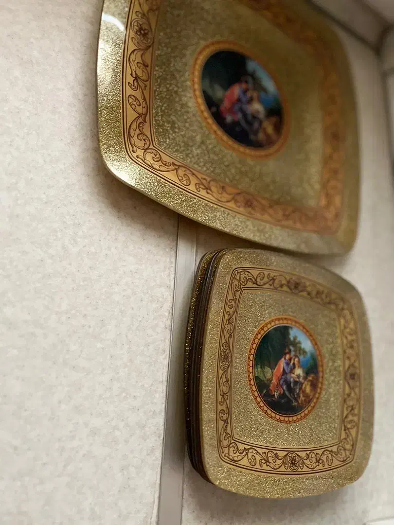 ست پیش دستی لیلی و مجنون نو|ظروف سرو و پذیرایی|رشت, گلباغ نماز|دیوار