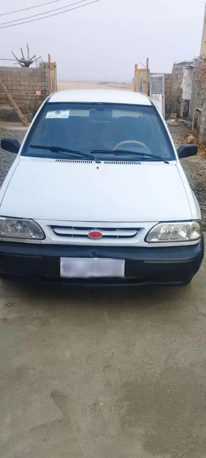 پراید 84 سفید|خودرو سواری و وانت|نقده, |دیوار