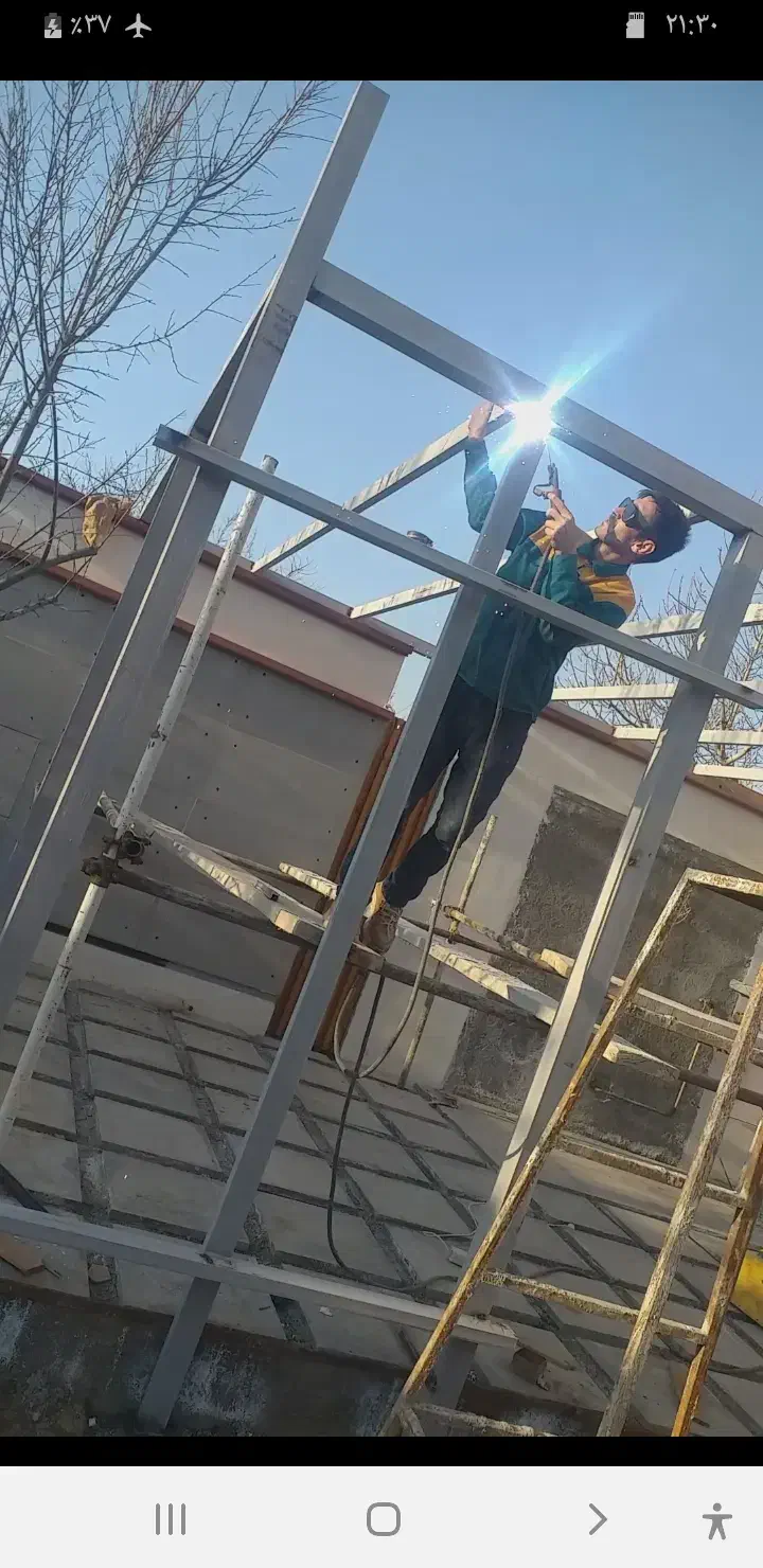 جوشکاراسکلت.شیروانی.کامپوزیت.درکرج وحومه|خدمات پیشه و مهارت|رامجین, |دیوار