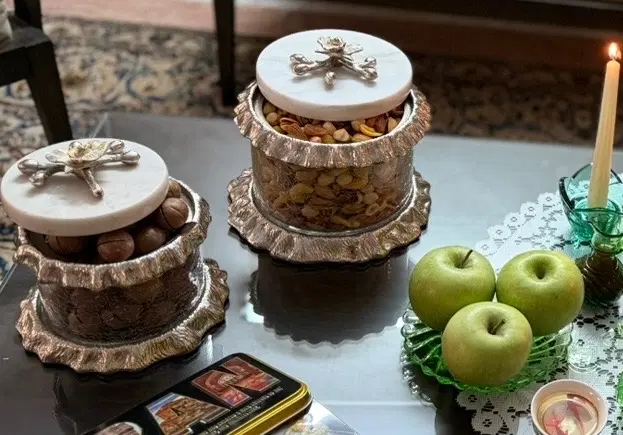 کندی بار دوتایی با سنگ صبیعی ساخته شده|ظروف سرو و پذیرایی|تهران, میرداماد|دیوار