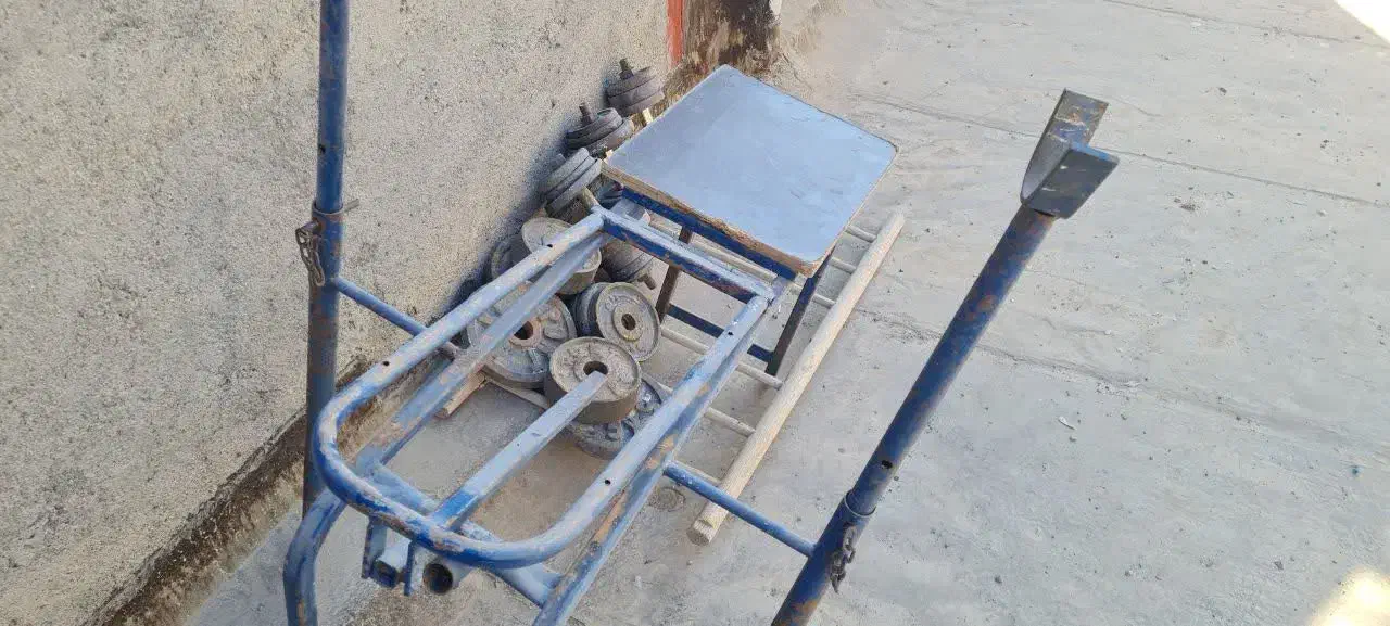 میز پرس .دمبل .هارتل .تور والیبال|تجهیزات ورزشی|مشهد, جانباز|دیوار