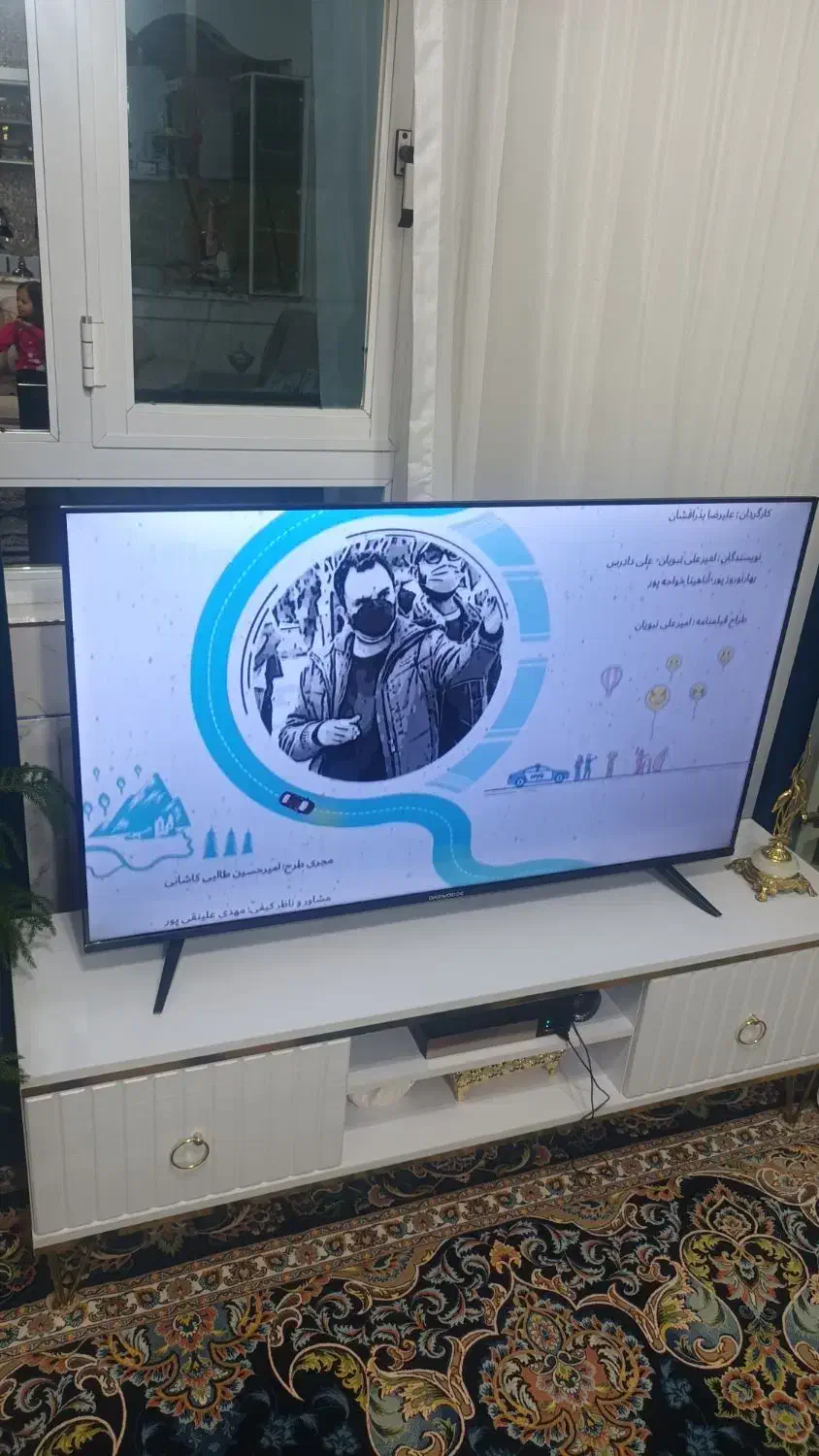 تلوزیون دوو4kدرحد نو سالم کم کار|تلویزیون و پروژکتور|خانمیرزا, |دیوار