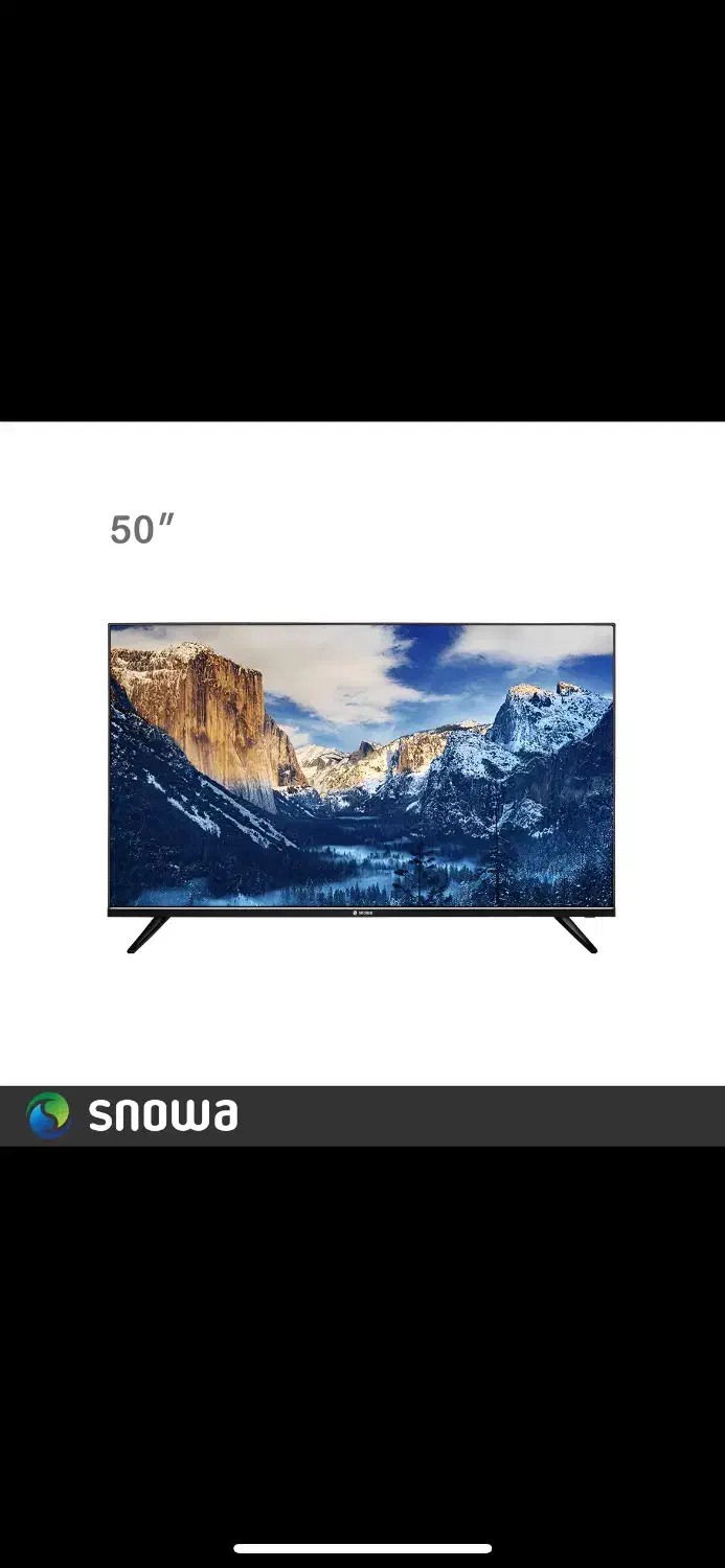 تلوزیون ۵۰ اینچ اسنوا هوشمند درحد|تلویزیون و پروژکتور|همدان, |دیوار