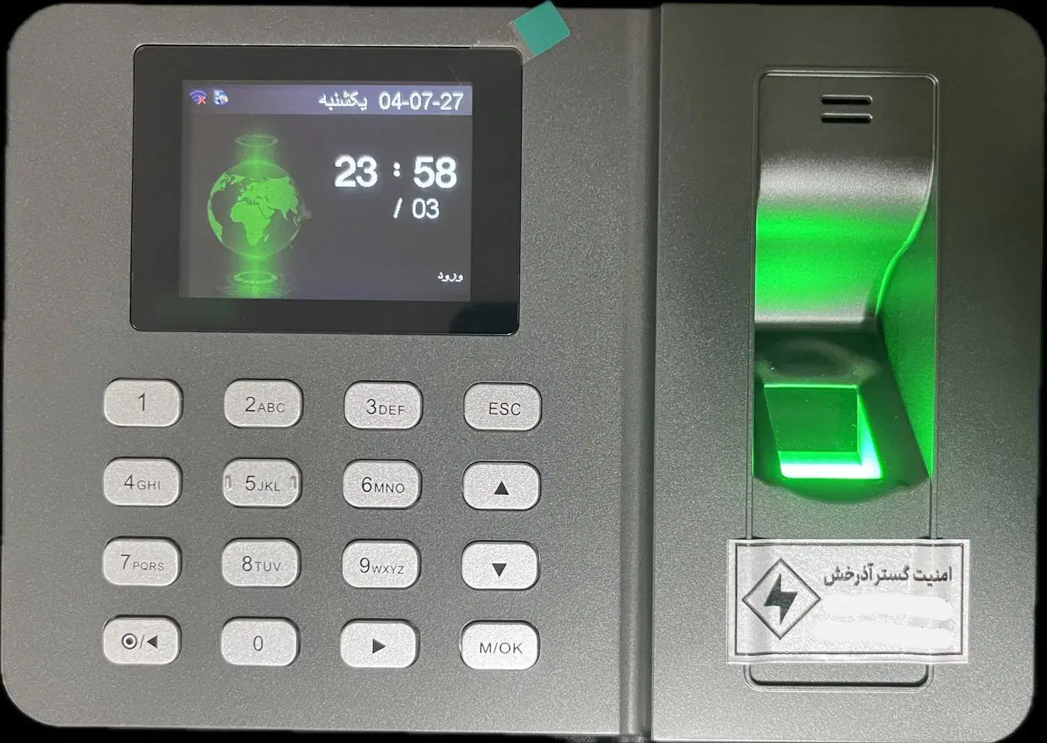 دستگاه حضور و غیاب مدل lx19|دفتر کار|مشهد, مقدم|دیوار