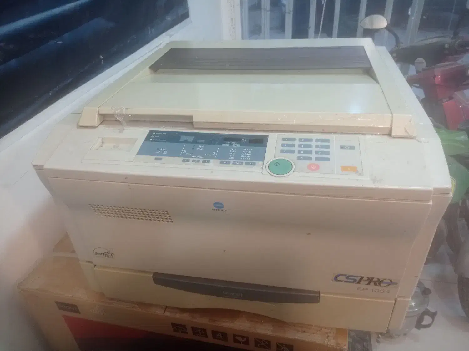 دستگاه فتوکپی مینولتا ۱۰۵۴ سالم در حد نو|پرینتر، اسکنر، کپی، فکس|مینودشت, |دیوار