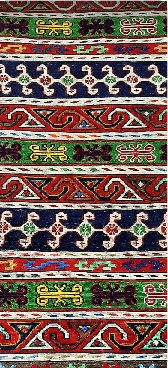 ورنی|گلیم، جاجیم، گبه|اهر, |دیوار