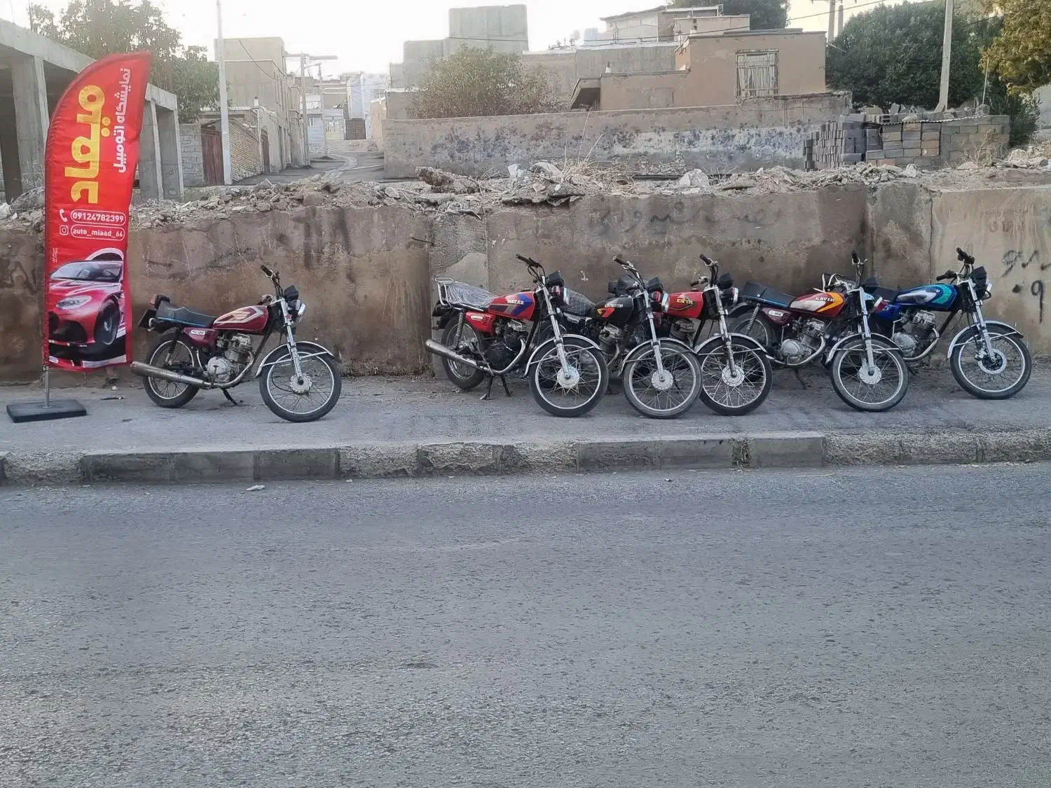 خرید و فروش انواع موتور پلاک ملی و مزایده|موتورسیکلت|قروه, |دیوار