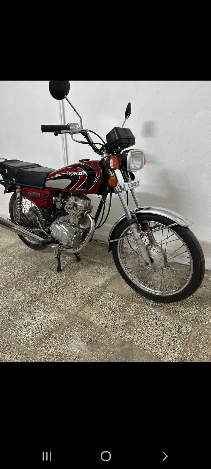 موتور۱۲۵ مزایدی|موتورسیکلت|بندر ترکمن, |دیوار