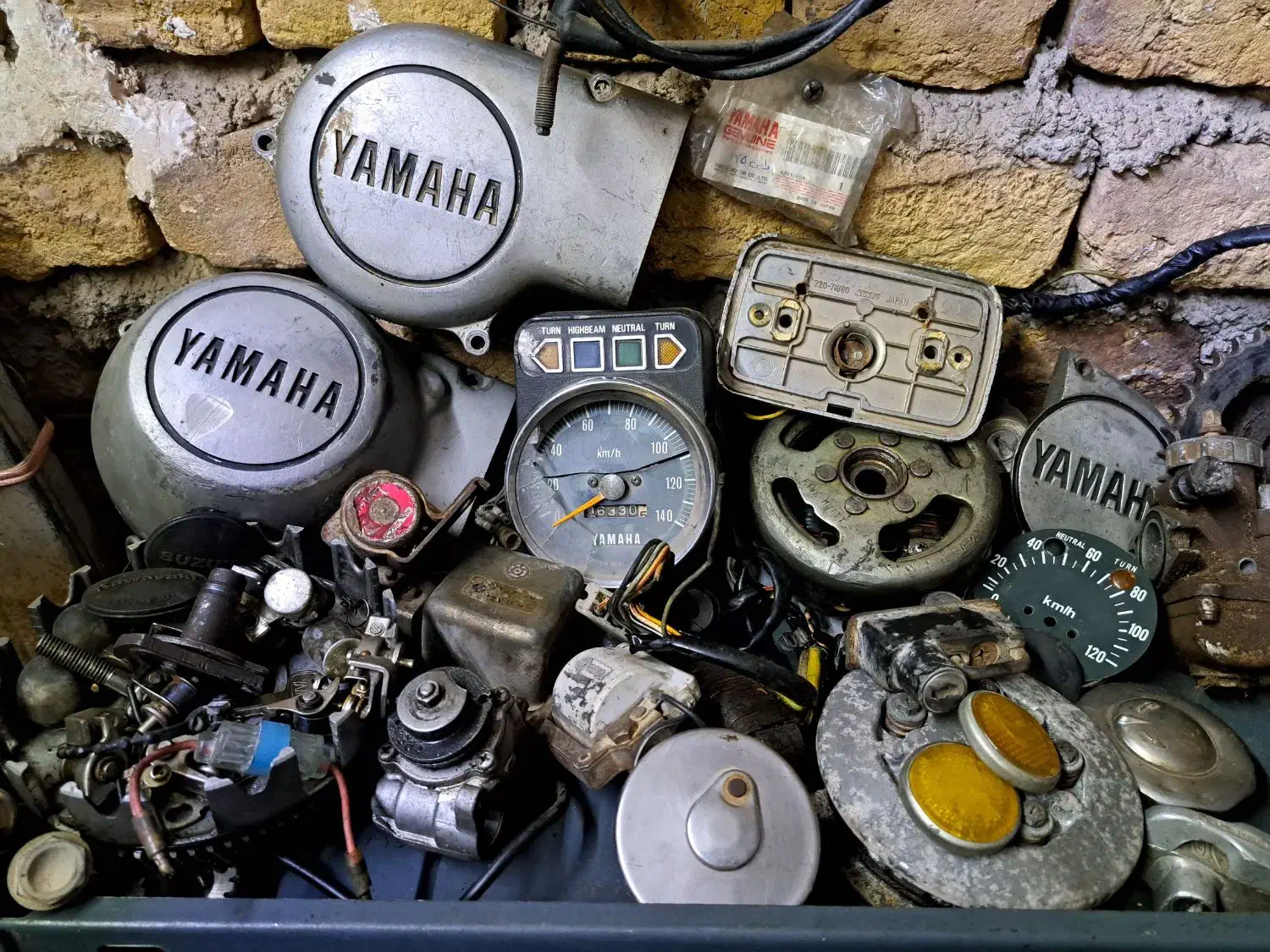 لوازم یاماها سوپر ۱۲۵|قطعات یدکی و لوازم جانبی|تاکستان, |دیوار