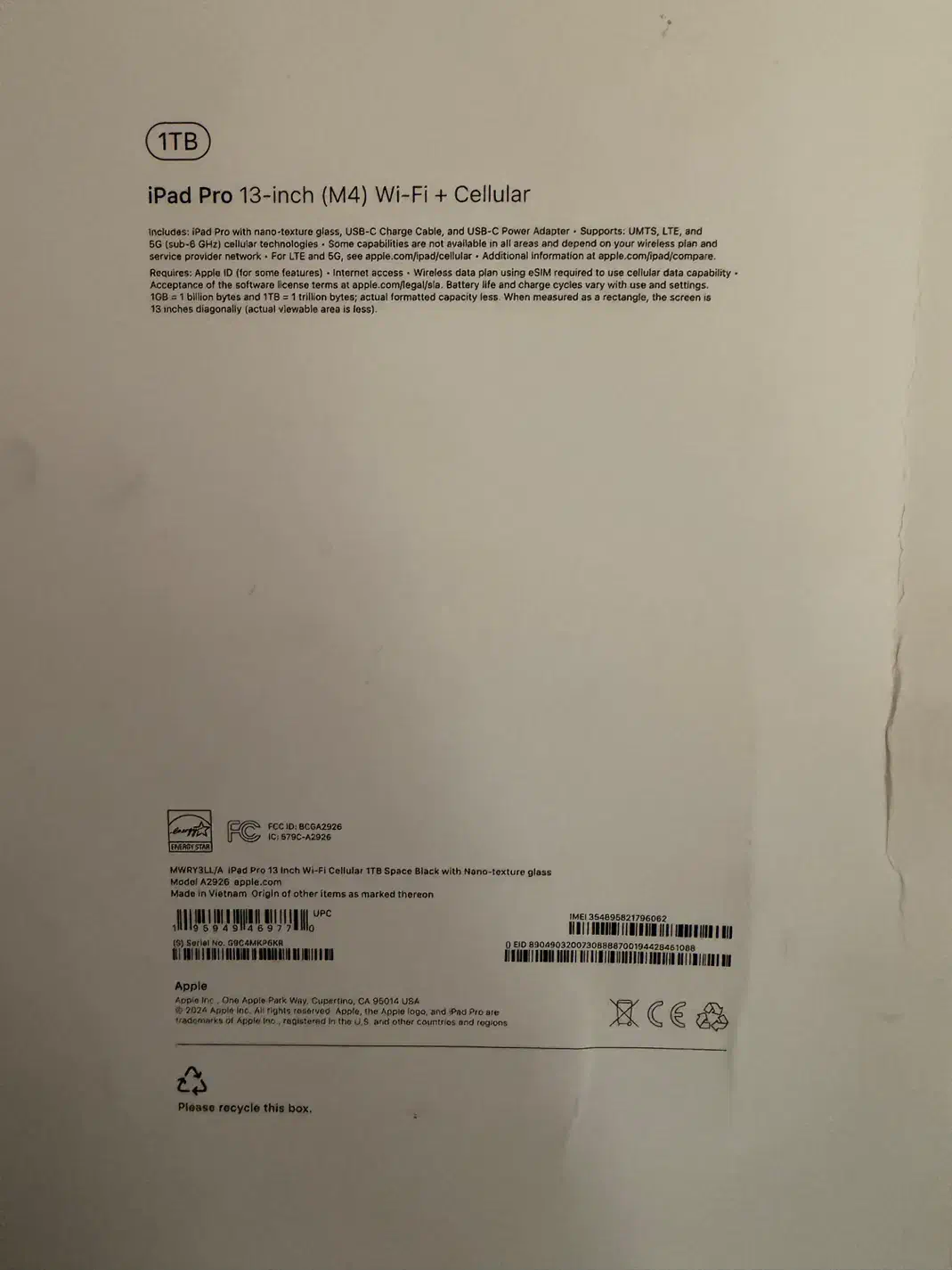 Ipad pro m4 2024 1tb ram16|تبلت|کرج, فاز ۲ مهرشهر|دیوار