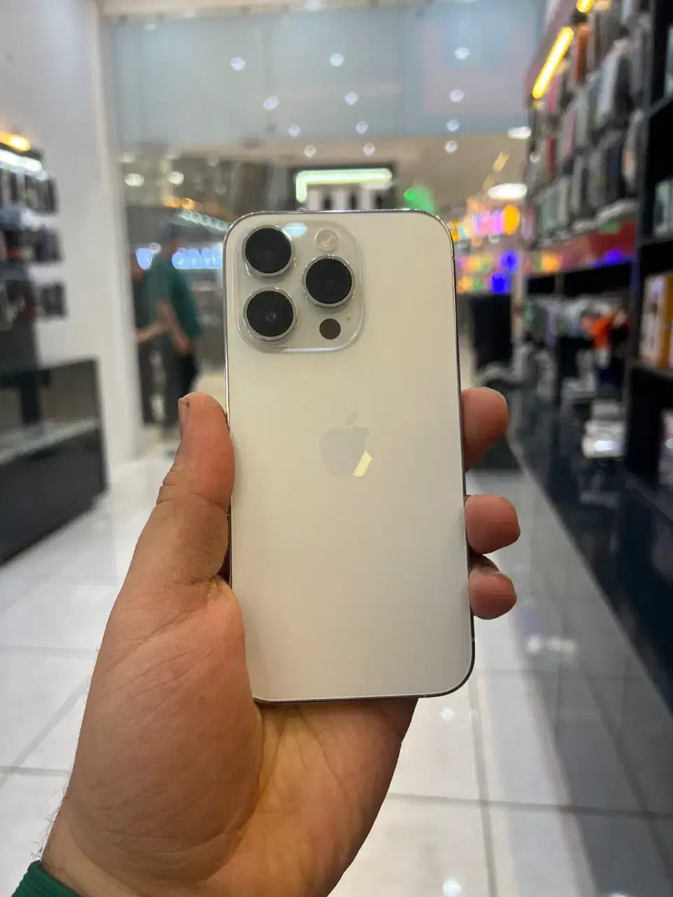 iphone 14 pro 256 100باتری|موبایل|جم, |دیوار