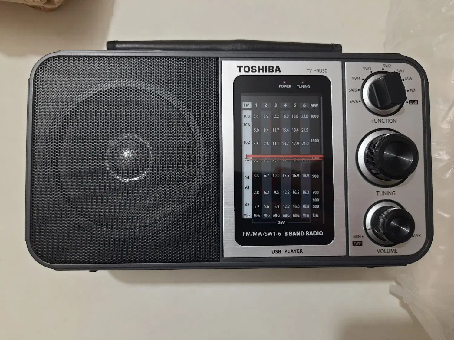 رادیو توشیبا اصلی فلش خور|سیستم صوتی خانگی|تهران, امام خمینی|دیوار