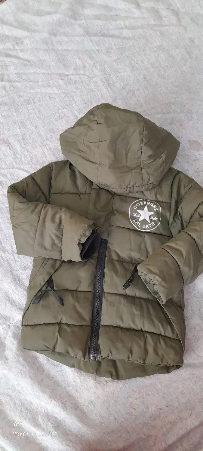 کاپشن بچگانه|کفش و لباس بچه|بیجار, |دیوار