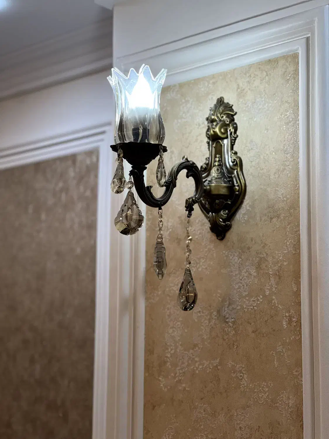 لوستر برنجی ۸شاخه و ۶ شاخه|لوستر و چراغ آویز|تهران, والفجر (افسریه)|دیوار