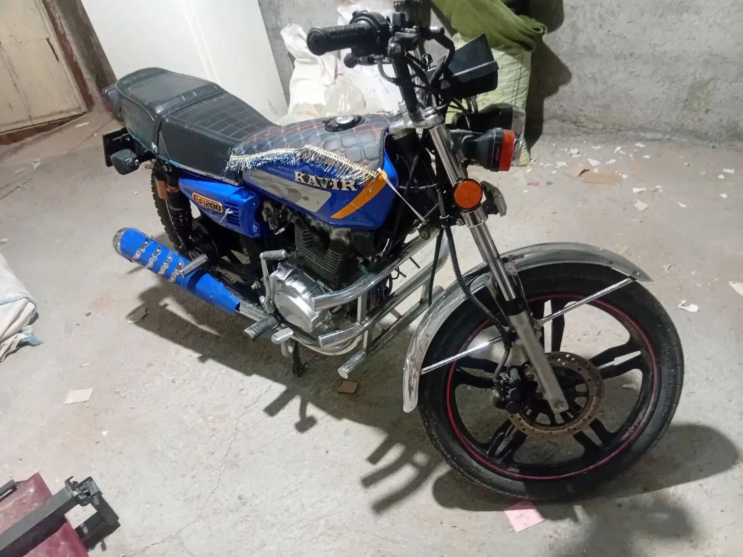 موتور 200 کویر|موتورسیکلت|قائن, |دیوار