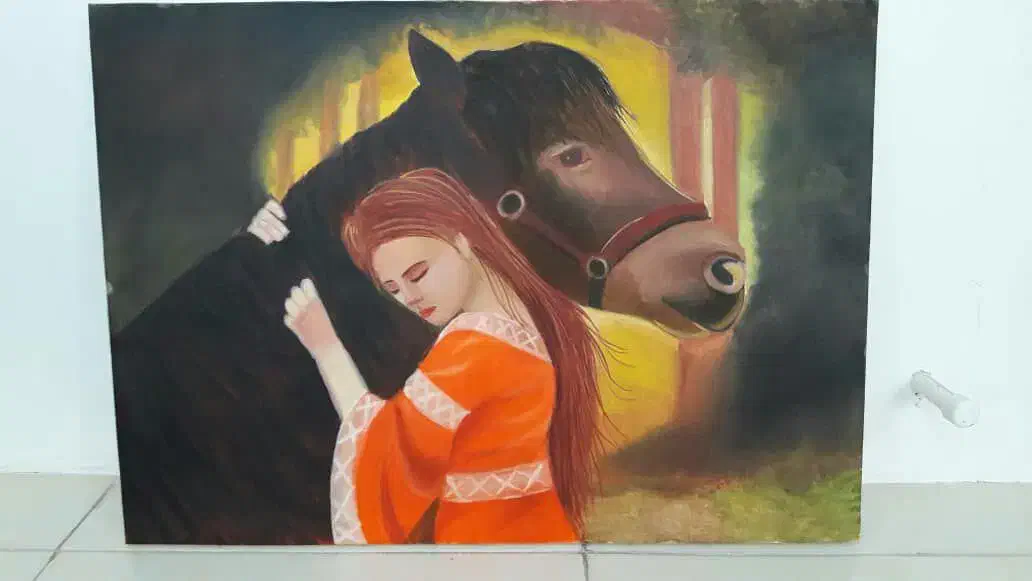 تابلو نقاشی|تابلو، نقاشی، عکس|تهران, قزل قلعه|دیوار