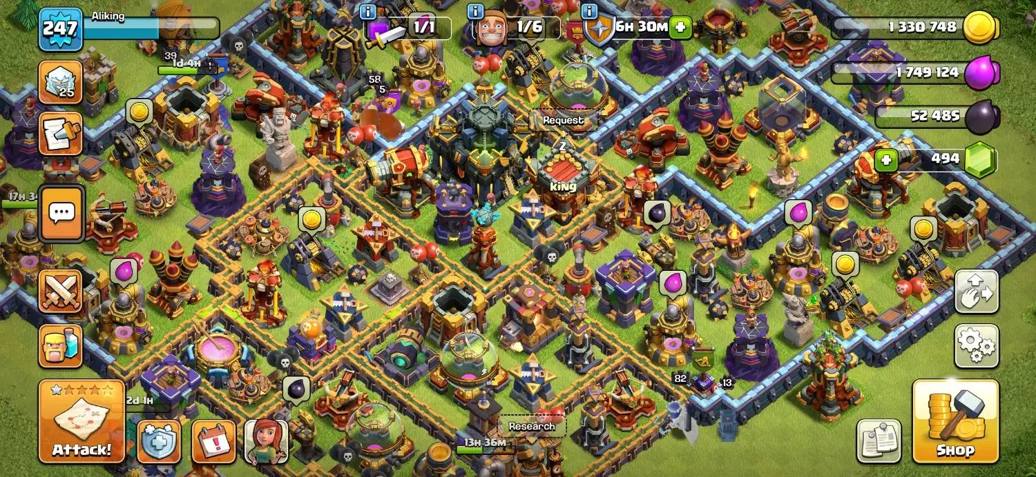 اکانت کلش تان ۱۷|کنسول، بازی ویدئویی و آنلاین|فومن, |دیوار