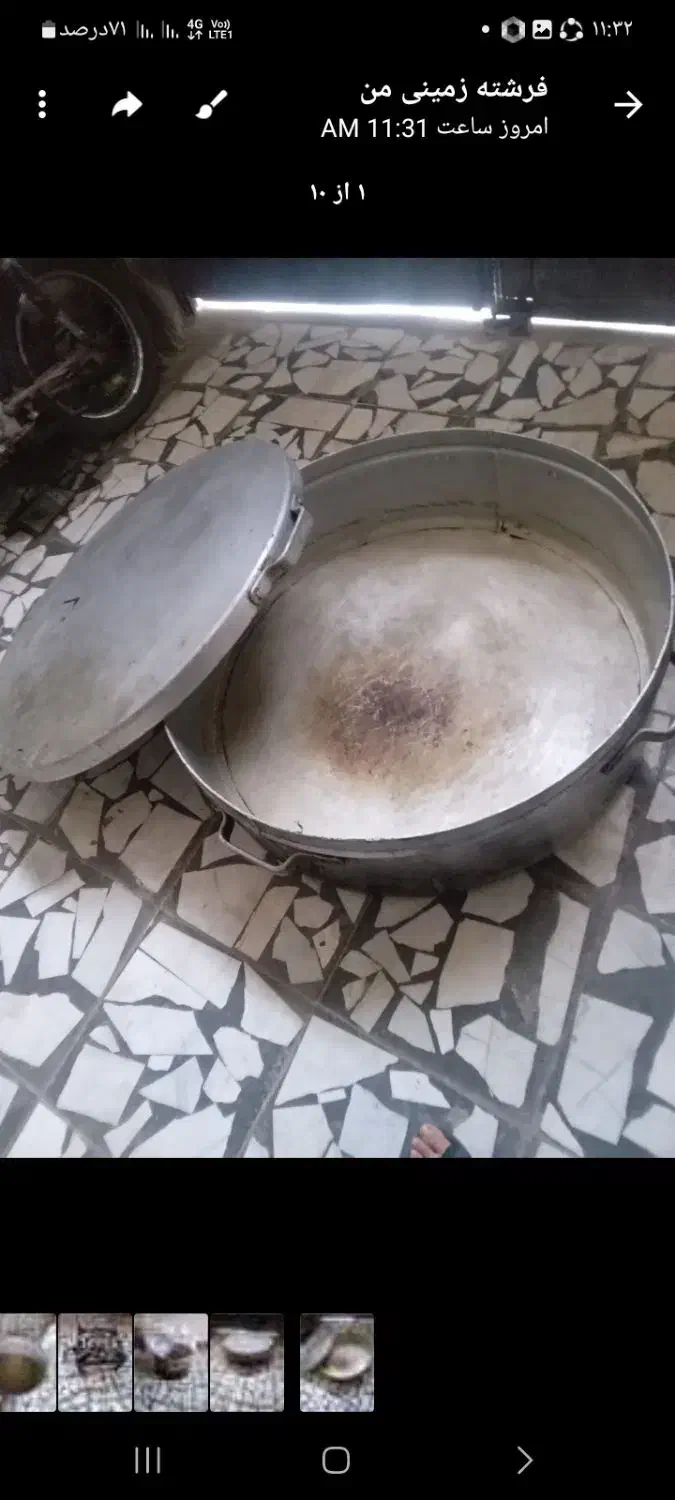 دو عدد دیگ بزرگ برای برنج وگوشت|ظروف پخت‌وپز|گنبد کاووس, |دیوار